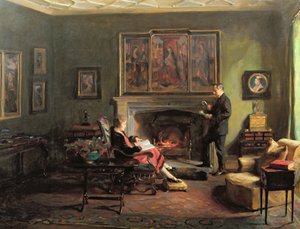 Interno con Visconte e Viscontessa Lee di Fareham
