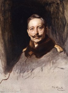Kaiser Guglielmo II (litografia a colori) da Philip Alexius de Laszlo