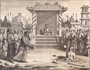 Un usurpatore lapidato a morte, pub. 1672