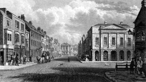 La High Street, Newport, Isola di Wight, 1844