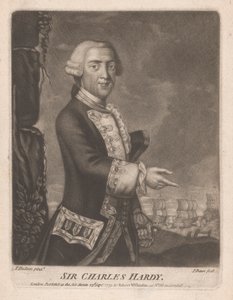 Sir Charles Hardy da Philip Dawe