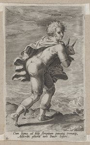 Pavor, da Prosopographia, ca. 1585-90 da Philip Galle
