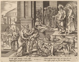 Le morti di Anania e Saffira
