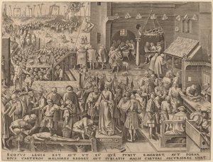 Giustizia da Philip Galle after Pieter Bruegel the Elder