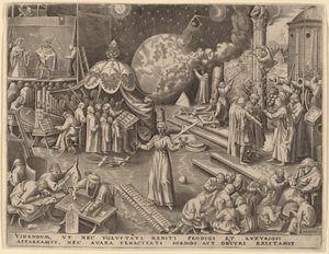 Temperanza da Philip Galle after Pieter Bruegel the Elder