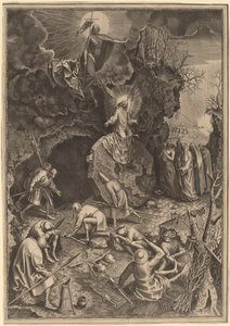 La Resurrezione da Philip Galle after Pieter Bruegel the Elder