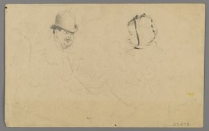 Teste di un uomo e di una ragazza da Philip H. Wolfrom