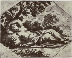 Bischop [Jan de Bisschop], Una Bella Addormentata da Philip Henry Delamotte