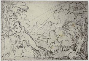 Correggio, Un angelo porta un