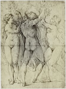 Raffaello, Schizzo per un dipinto da Philip Henry Delamotte