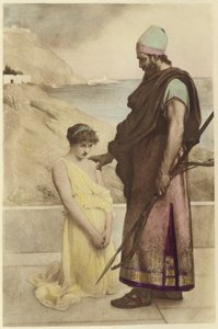 Un prigioniero di lancia e frecce da Philip Hermogenes Calderon