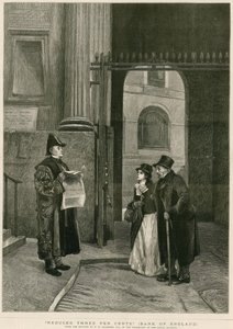 Riduzione dei Tre Percento, Banca d