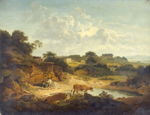 Paesaggio da Philip James de (1740 1812) Loutherbourg