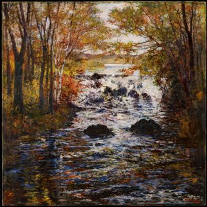 Il fiume Ipswich superiore, c.1915 da Philip Little