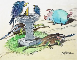 Alice attraverso lo specchio da Philip Mendoza