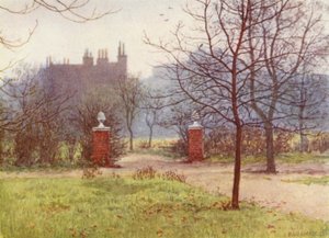 Giardino dalla Casa Scarsdale, Kensington, 1892 da Philip Norman