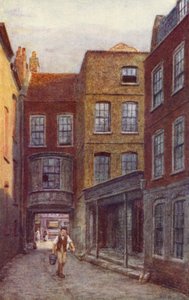Portale e Ingresso della Locanda White Horse, Fetter Lane, 1898 da Philip Norman