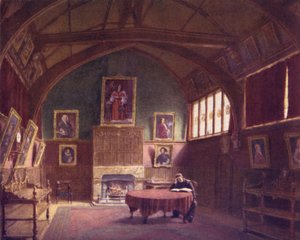Sala di Barnards Inn, Holborn, 1886 da Philip Norman