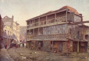 Ultimo del Kings Head Inn, Southwark, 1884
