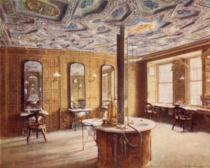 Stanza nel Gate-house di Inner Temple, 1899 da Philip Norman