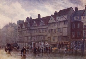 Staple Inn, Holborn, 1884 da Philip Norman