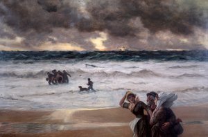 Cardigan Bay, Galles, c1858-c1902 da Philip Richard Morris