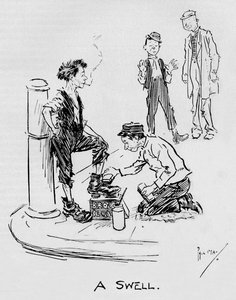 Un dandy, c1896, 1897 da Philip William May