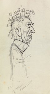 Caricatura Ritratto di Gladstone