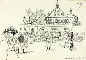 Schizzo nel Midway Plaisance