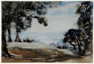 (acquerello su carta) da Philip Wilson Steer