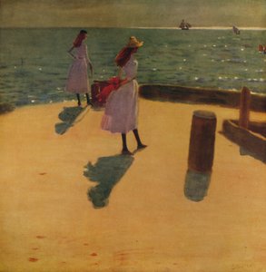 Sul molo di Walberswick, c1887, c1915