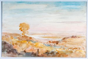 Valle del Severn sopra Newnham, da Littledean, c.1909 da Philip Wilson Steer