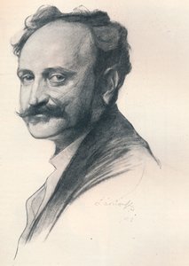 Ritratto schizzo del Dr. Jules De Wlassics, Ministro dell