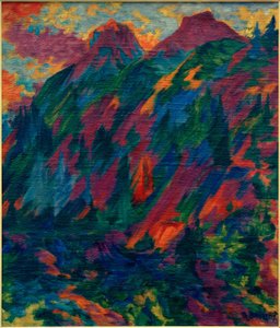 Sera in montagna da Philipp Bauknecht