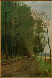 Strada al margine del bosco da Philipp Franck