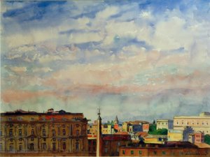 Nuvole su Roma