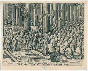 Fides Fede dalle Sette Virtù da Philipp Galle
