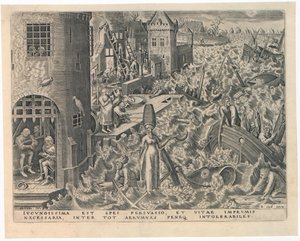 Spes Speranza da Le Sette Virtù, 1559 da Philipp Galle