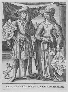 Venceslao I, duca di Lussemburgo e Giovanna, duchessa di Brabante