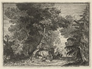 Una Strada nel Bosco da Philipp Hieronymus Brinckmann