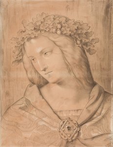 Germania, busto, studio per l