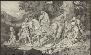Il Conte di Asburgo da Philipp von Foltz