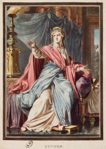Ester, costume per Ester di Jean Racine da Philippe (after) Chery