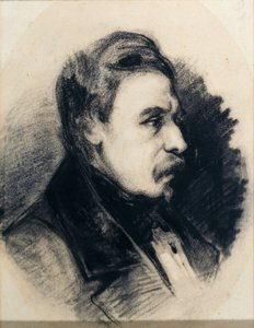 Ritratto di profilo di Godefroy Cavaignac