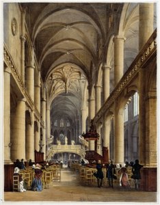 Interno della chiesa di St Etienne du Mont - in 