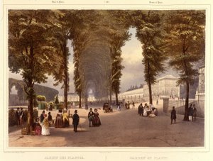 Le Jardin des Plantes - in “Promenade dans Paris et ses environs” da Philippe Benoist