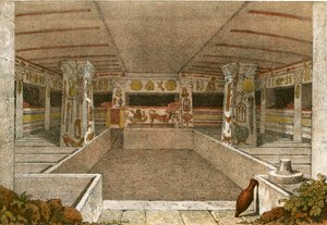 Sala sepolcrale a Caere