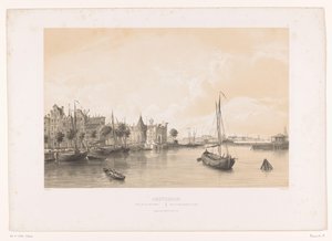 Vista sul Westerdok ad Amsterdam da Philippe Benoist