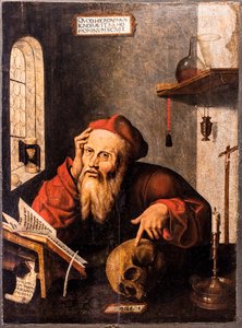 San Girolamo nella sua cella da Philippe Gautard