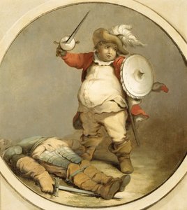 Falstaff con il corpo di Hotspur, c.1786